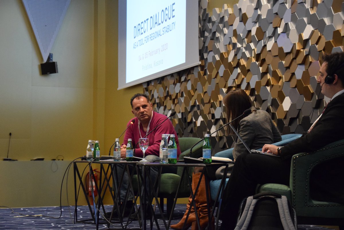 NGO_Aktiv's tweet photo. Safet G��rxhaliu: "the decision to impose tariffs on goods from Serbia and Bosnia was a 'populist' one" that has caused economic damage to Kosovo #kosovo #CSODF #ngoaktiv https://t.co/36mzolwKFb