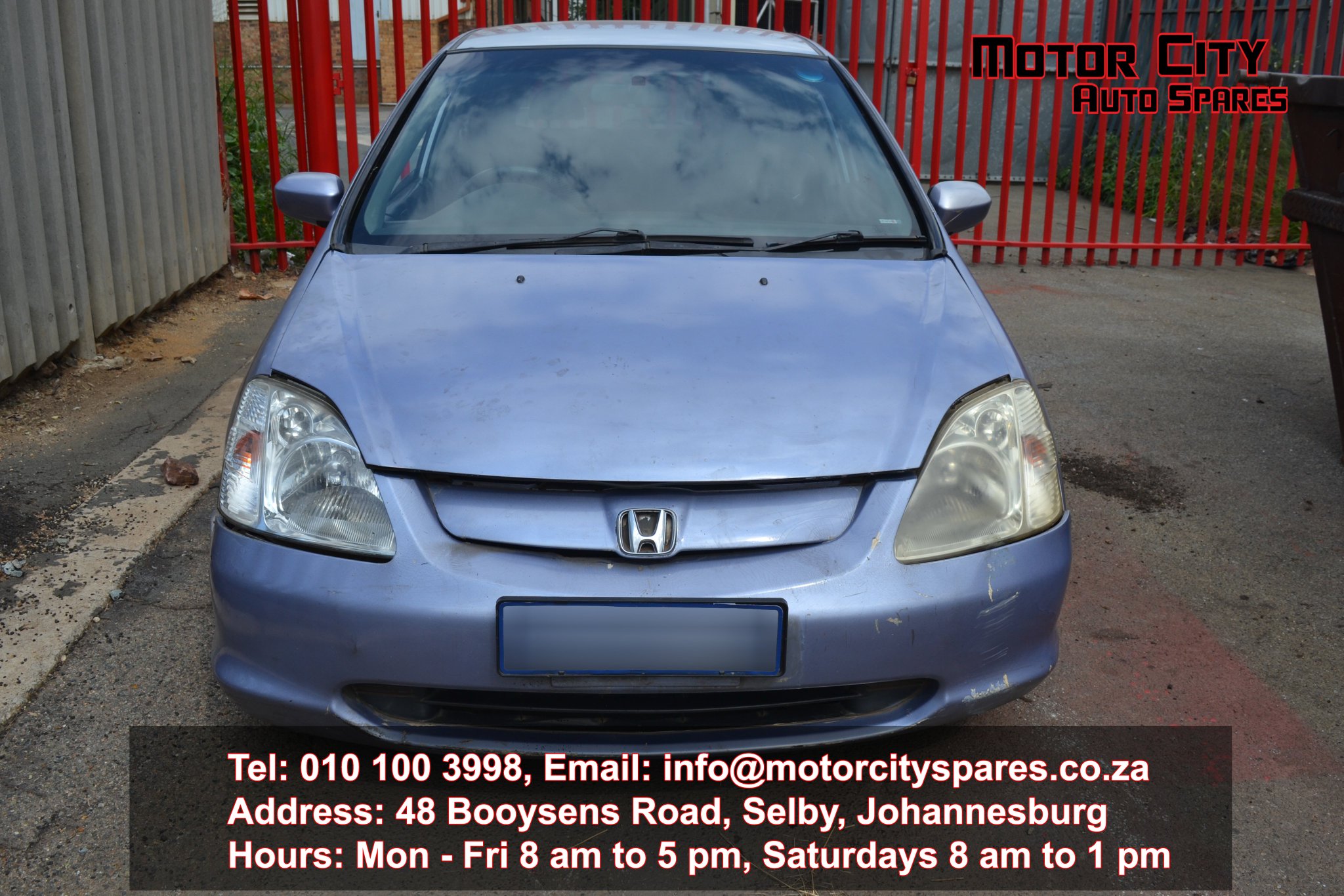 Honda civic stripping for spares discount