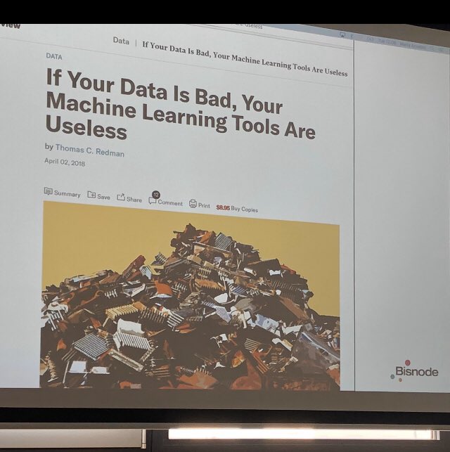 f_wenz's tweet photo. So true! Kicking off the #Bisnode #DataConference https://t.co/TXEzp83aPi
