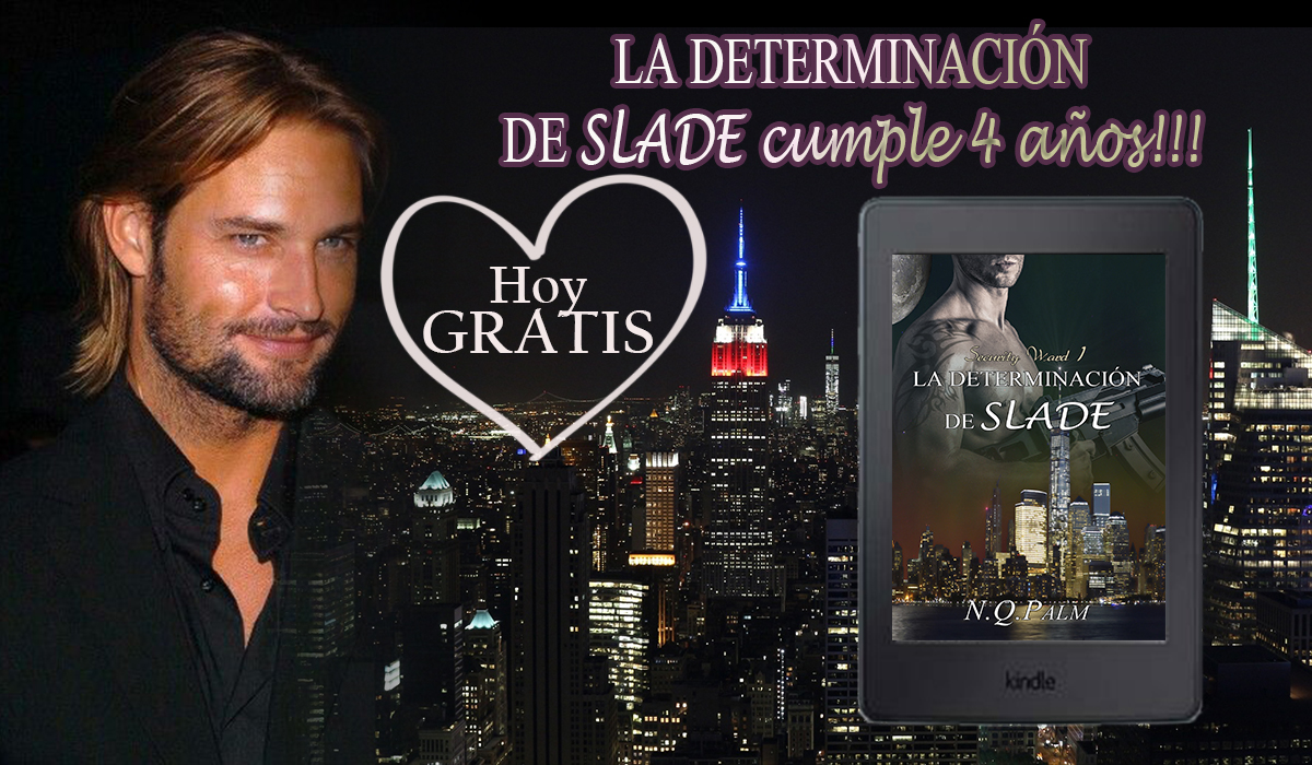 ¡¡¡Este mes La determinación de Slade cumple cuatro años!!! Saga Security Ward 1 <3
y para celebrarlo lo tenéis SOLO HOY GRATIS en Amazon <3

mybook.to/LaDeterminacio…

Mil gracias y feliz día, gente <3