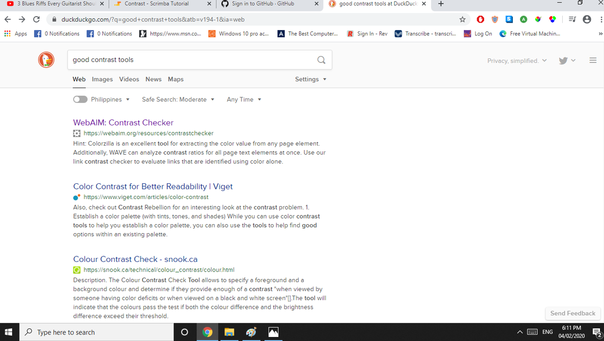 BonzerrLopez's tweet photo. #100daysofcode #R2D7 02/4/2020 Working on checking contrast and continued in learning JS I also checked out an alternative opensource softwares that I can use such as darktable for editing and improving resources. Anyone knows an alternative for adobe XD? https://t.co/1mXHndKFvA https://t.co/RfJliNMsaJ