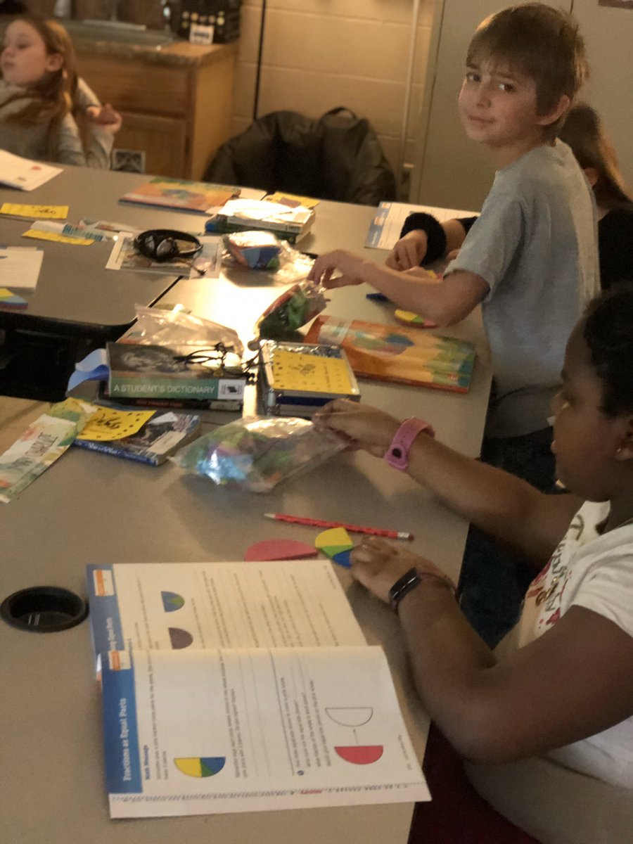 Valentine_3rdGr's tweet photo. We started our fraction unit today! This is one of my favorite units to teach. @McIntireElem https://t.co/C6HxnLe8fR