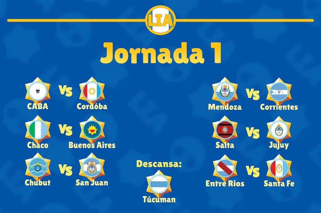 #BS | #LIAbs

✨¡INICIA LA LIGA!✨

🔸¡Presentamos los enfrentamientos de la primera jornada en la que la selección <a href="/TucumanBS/">Selección Tucumana de BS</a> descansará y podrá hacer su debut en la siguiente!

🇦🇷 ¿Qué resultados esperan de cada enfrentamiento?