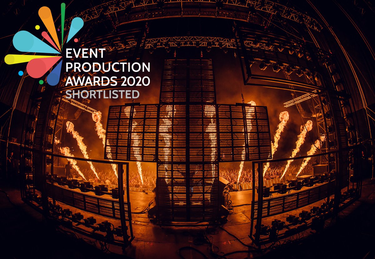 We're happy to share that the Martin Garrix ANIMA Europe Tour 2019 has successfully made the shortlist for Technical Event Production of the Year at the Event Production Awards 2020. The Award Ceremony will be March 5th in London. Fingers crossed!