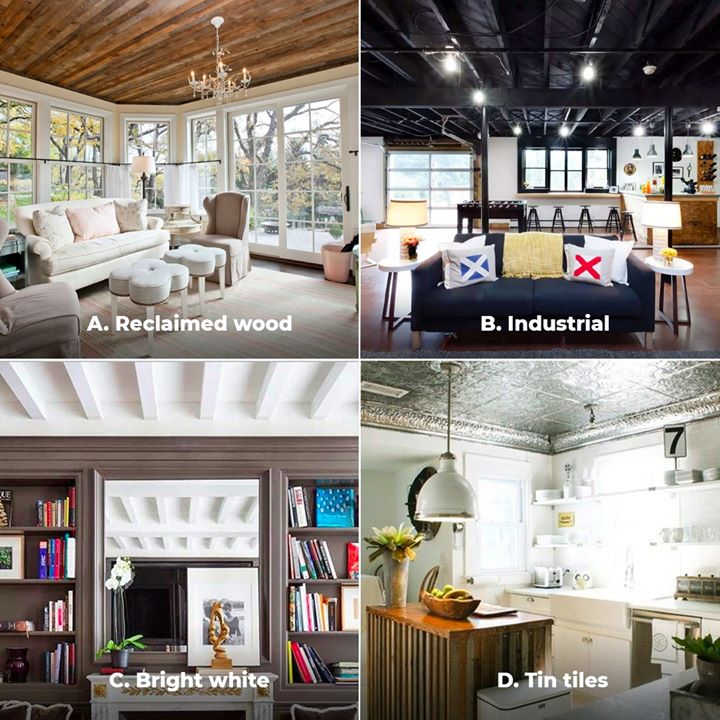 DannielleK73's tweet image. One of the most under decorated spaces in houses tends to be the ceiling. Are you all about clean white ceiling surfaces or do you like the added character? 

#Ceilingtypes #DecorTips #DecoratedSpaces