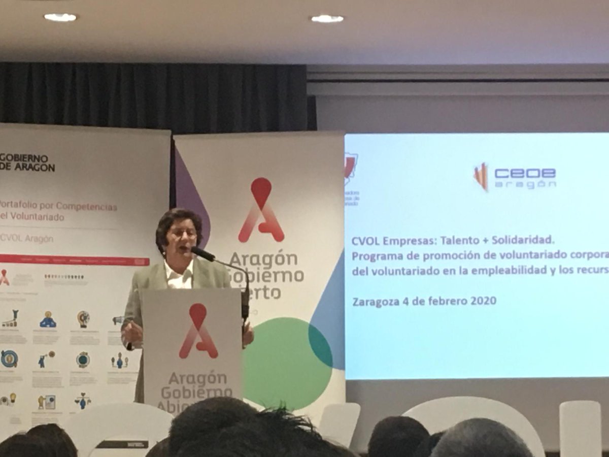 ASAPMEAragon's tweet photo. #CVOLempresas 🔄 #Talento + #Solidaridad
↕️ Con el voluntariado corporativo multiplicamos el impacto en la #empleabilidad y en la #inclusiónsocial ↔️ #ODS @Agenda2030Esp #Alianzas
⬆️ #Promovemos la #SaludMental
@marivibroto @CEOEAragon
@AragonAbierto
@AragonVoluntari https://t.co/i1EpHGDoAW