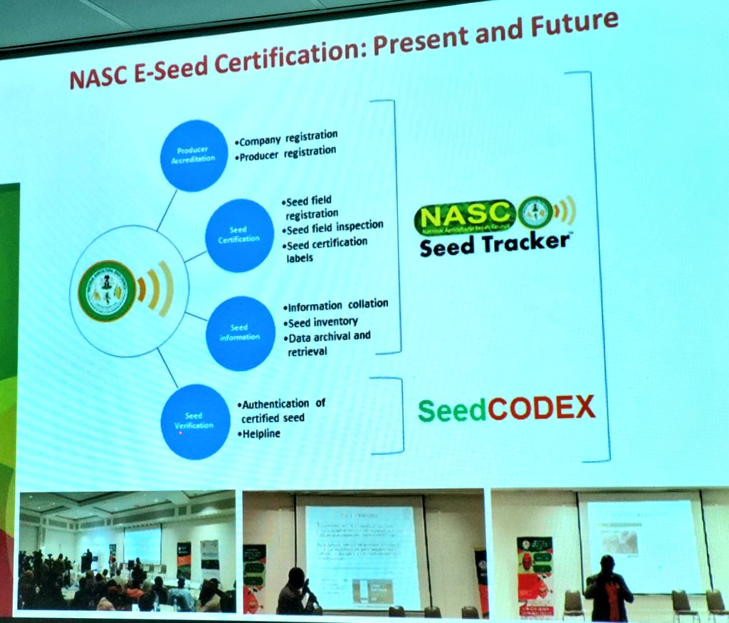 jamesplegg's tweet photo. 🇳🇬🌿 Digital Cassava 🌿🇳🇬

IITA has been working with the Nigeria Agricultural Seed Council (NASC) to institutionalize SeedTracker, an ICT system faciliting real-time e-certification. The App is now available for free via Google's PlayStore, &amp; is being expanded for other crops https://t.co/DMvf1fwqeN