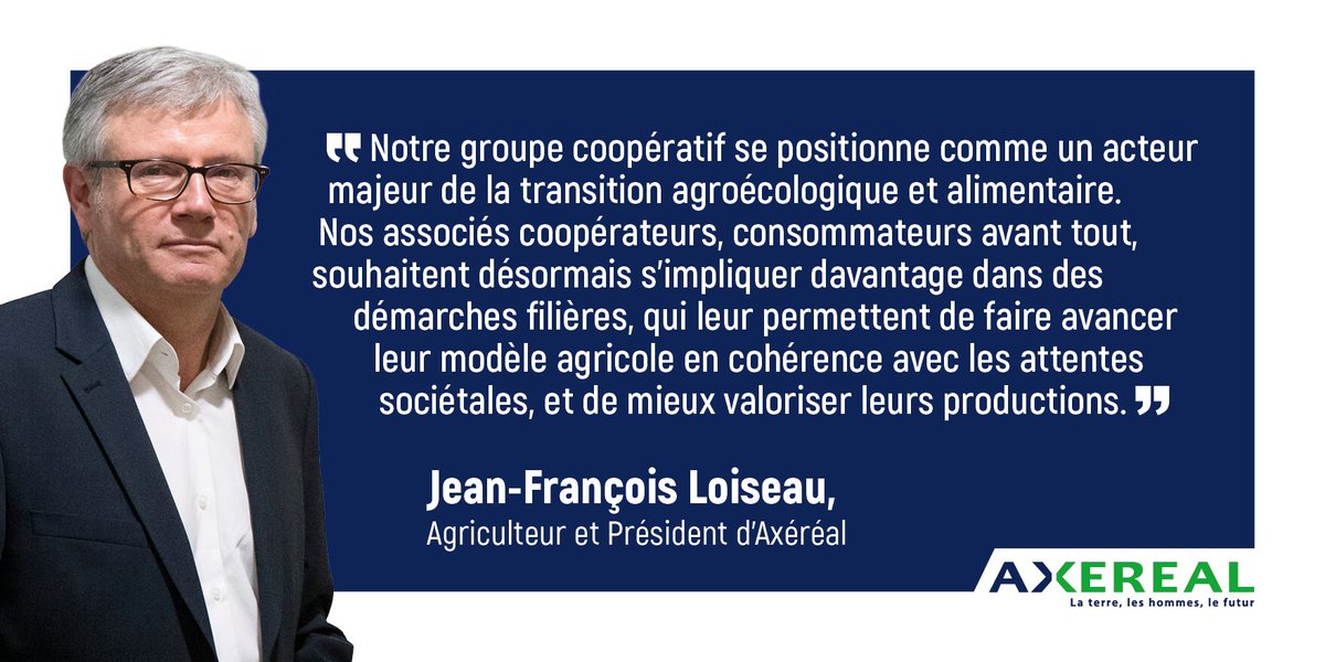 _AXEREAL's tweet photo. [Meunerie]
A l’occasion du lancement du système #Blockchain sur la farine Savoir Terre, notre Président Jean-François Loiseau s’exprime sur notre stratégie de développement des filières, plus proches des #consommateurs et de leurs attentes. https://t.co/CPfsexNb0q