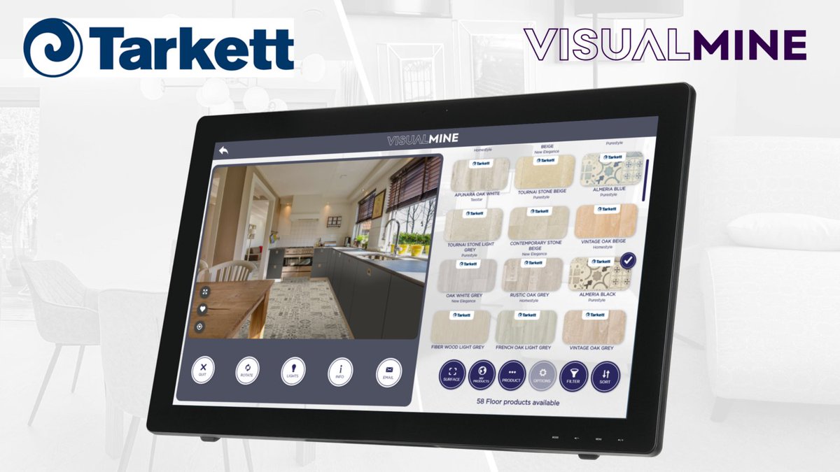visualmine's tweet image. Visualise Tarkett range of products on VisualMine
#retail #retailtech