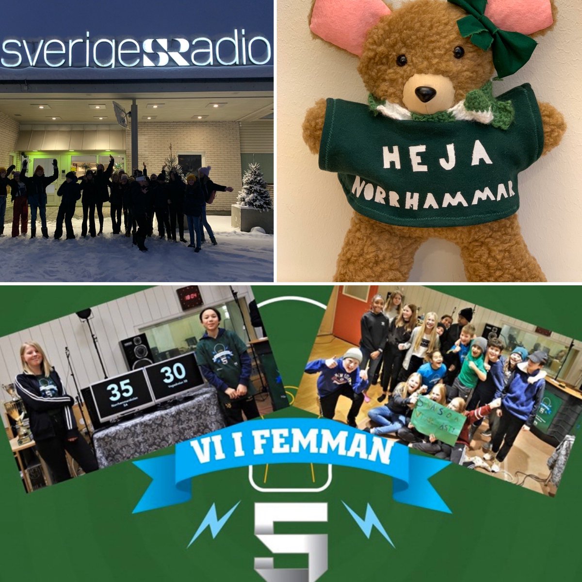 Final i #viifemman där #Norrhammarskolan möter Språkskolan. Lyssna på @P4Vasterbotten 17.00 ✊ #skellefteå #skellefteåkommun