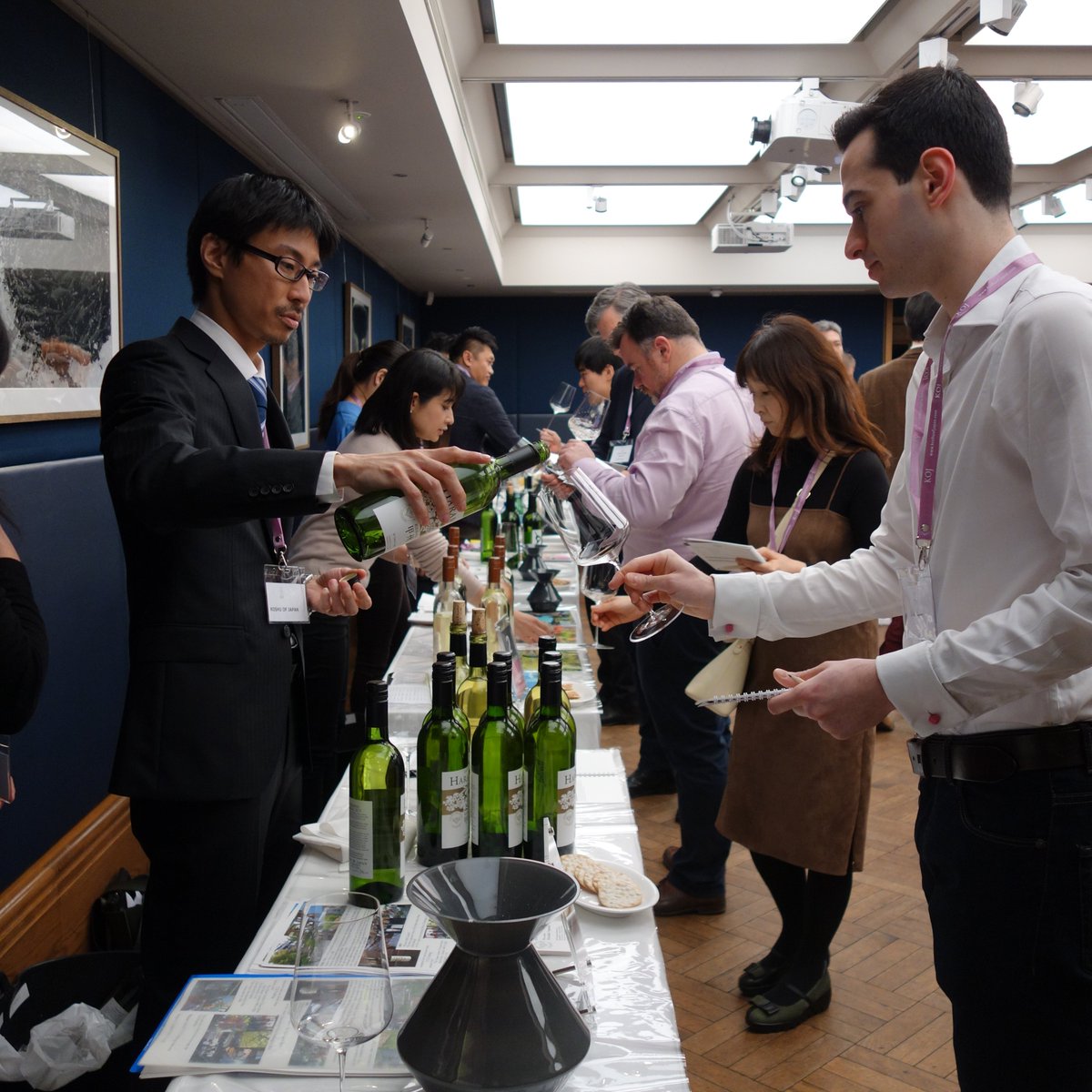 There’s still a chance for trade to sign up for the #Koshu tasting @67PallMall – stunning wines at the ready for tomorrow’s tasting! koshuofjapan.jp