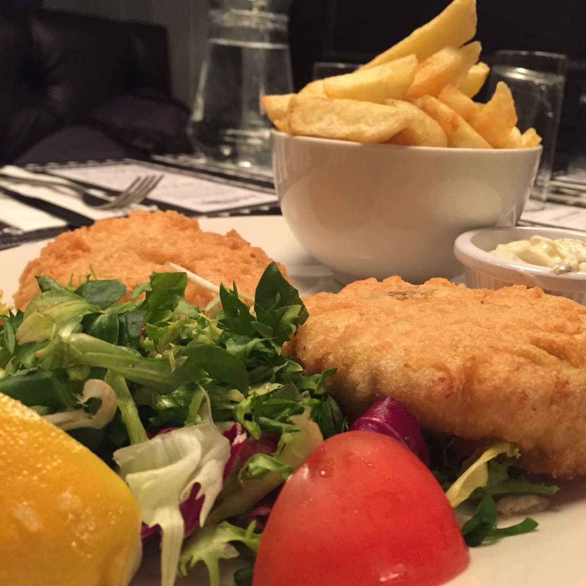 Homemade cod fish cakes?! And chips?! Dinner sorted!
