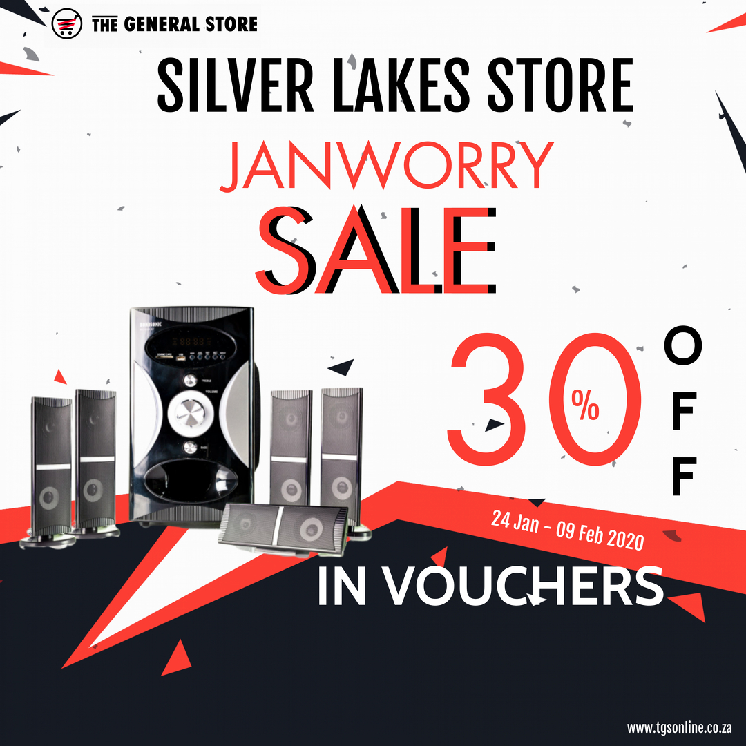 TGSOnlineZA's tweet photo. #ChooseDay #ChooseTGS #Janworry Sale continues across 3 branches!!
Spend R100 or more and get 40% OFF at Cosmo City Store,
Get up to 30% OFF in Vouchers at Menlyn and Silver Lakes Stores
#TGS #janworry #sale #CosmoCity #Menlyn #SilverLakes #PTA #Vouchers #Retail https://t.co/7xuiwNkE8L