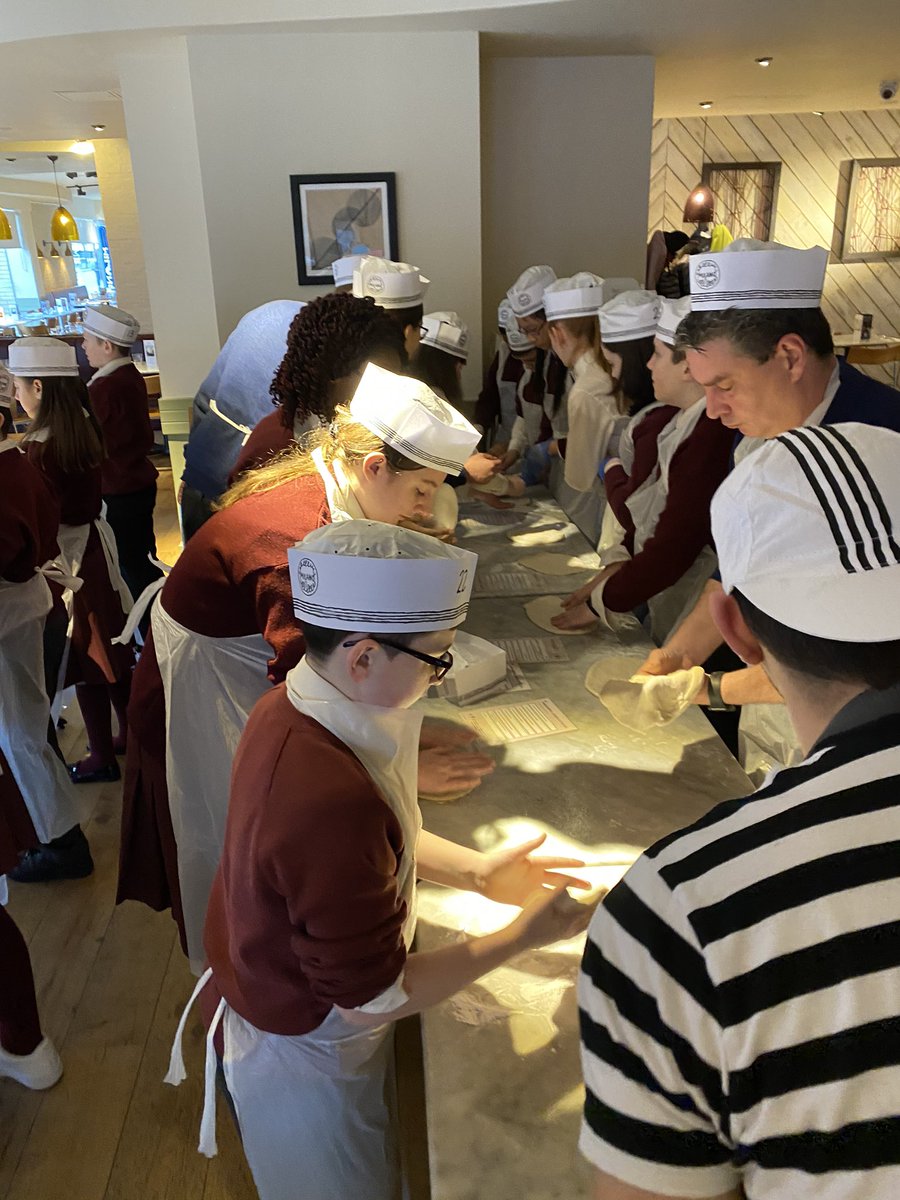 sfapsbelmayne's tweet photo. Great day in Milanos, Clarion Quay. 6th class making pizza #milanos #deliciouspizzas https://t.co/0v9apNXrAh