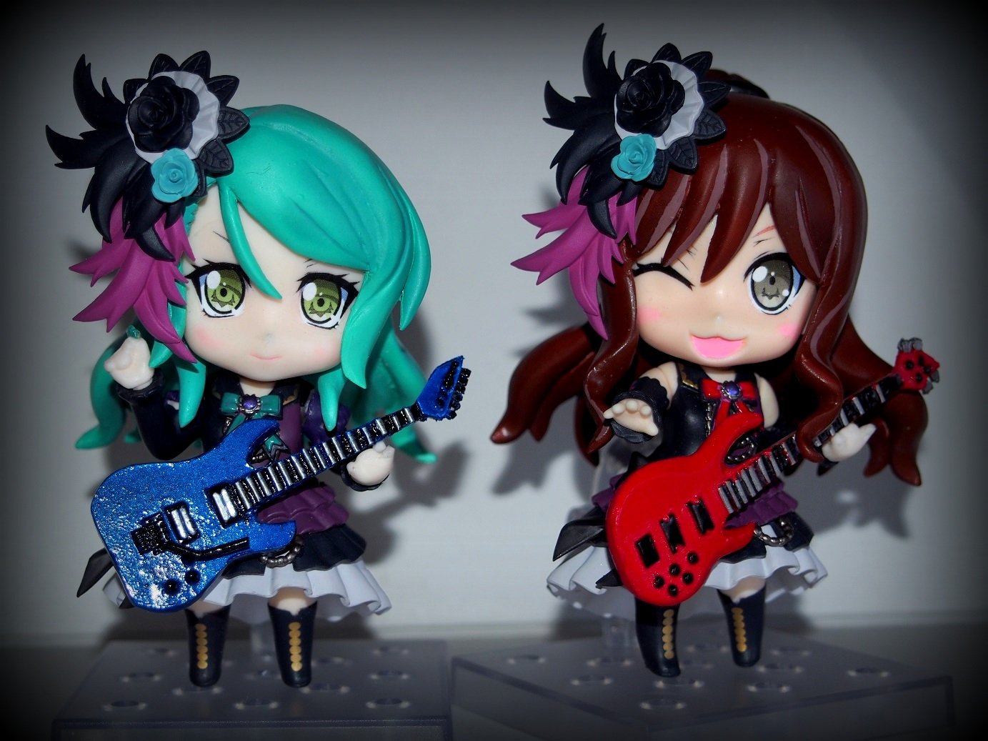 フィギュア　ねんどろいど 今井リサ＆氷川紗夜 「BanG Dream!」 ガレージキット ワンダーフェスティバル2020冬 フィギュア ねんどろいど 今井リサ＆氷川紗夜 「BanG Dream
