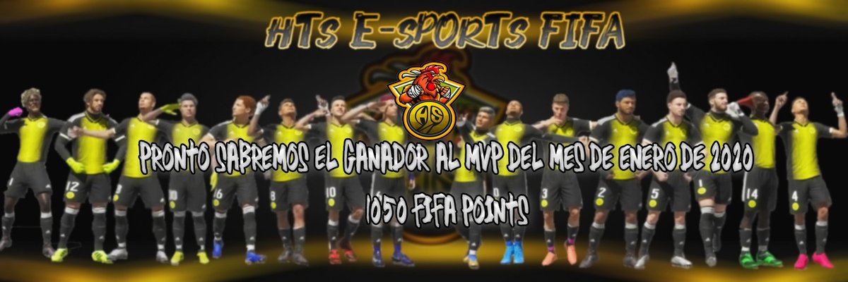 😊Ya tenemos el #MVP de este mes, y tenemos el deber de recompensar el esfuerzo y compromiso que nos dedican. 🙌
¿Queréis saber quién se lleva los 1050 FIFA points??🤫
Estaros atentos que a las 20:00 anunciaremos el ganador.
#FIFA20  @HTSleague  #inquebrantables