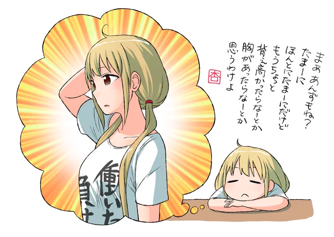 いつか描いたあんずちゃ 