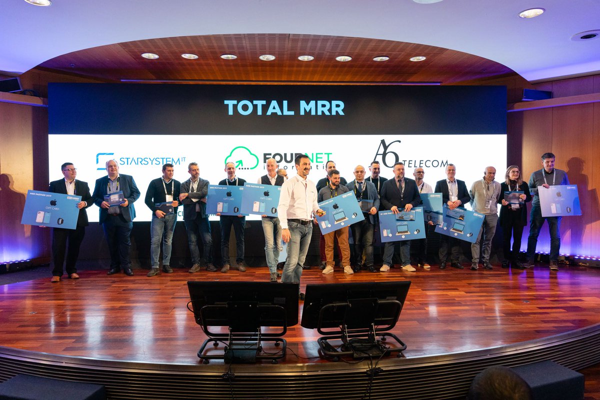 Wildix_'s tweet photo. #UCCSUMMIT - TOP 10 EMEA #Wildix Partners in MRR 2019
Our main concern has always been to support our partners. As the company clearly positions itself as network-oriented, Wildix is glad to reward its top partners and recognize their amazing work! Congrats to the #BlueEcosystem https://t.co/rk51w8Hy5O