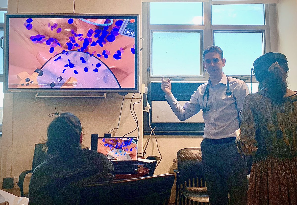 MontefiorePeds's tweet photo. Our cardiology fellow at #CHAM @DrBabyHearts giving a great visiting lecture on artificial simulation at #JacobiPeds celebrating #HeartMonth! #CHAM_Heart @MontefioreNYC https://t.co/oToG0vpdaJ