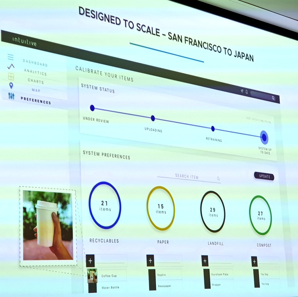 Waste sorting revolutionised..Designed to scale. 300% increase in recycling, optimise operations saving 30%, artificial intelligence to empower smart building.
OSCAR COMING SOON to Europe.
<a href="/Intuitive_AI/">Intuitive AI</a> #WasteManagement #data #smarterbuildings #RealEstate #innovation