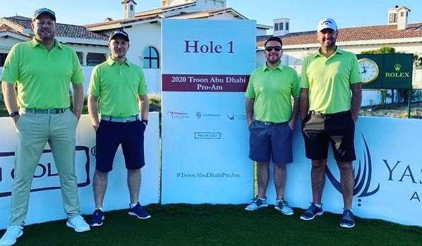 doccersgolf10's tweet photo. Nice days work from the team :) #proam #yaslinks #92points #abudhabi @JACKD0HERTY @Paramount_Int https://t.co/FGkQ9jYszx