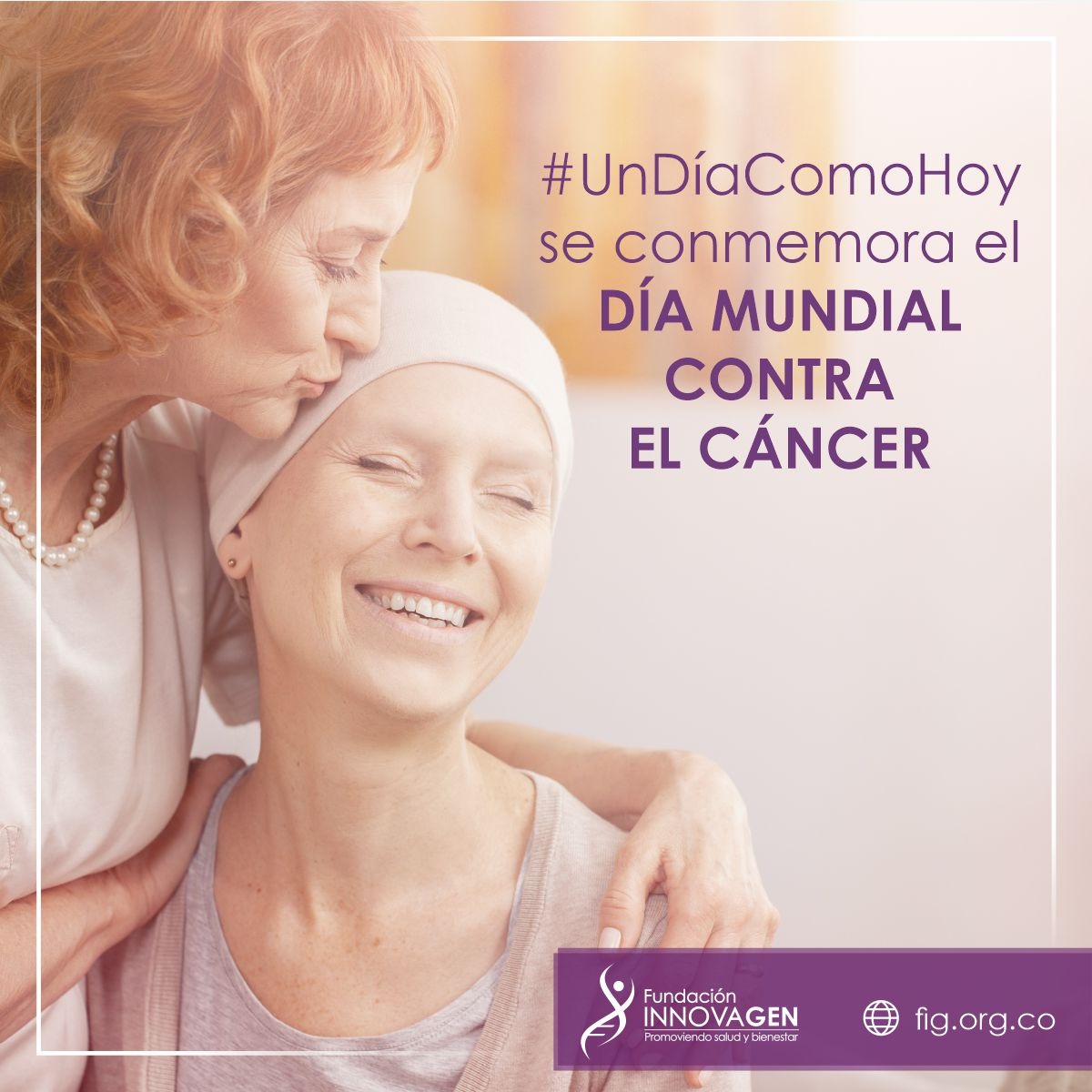 InnovaGen's tweet image. Sabías que el día 𝗠𝘂𝗻𝗱𝗶𝗮𝗹 𝗖𝗼𝗻𝘁𝗿𝗮 𝗲𝗹 𝗖á𝗻𝗰𝗲𝗿 se celebra cada año, el 4 de febrero.
¡𝗖𝗼𝗻𝘁á𝗰𝘁𝗮𝗻𝗼𝘀!
#Popayán
🏨Calle 11N #7-12 
📱 317 441 2170
#SantanderDeQuilichao
🏨 Calle 2 #8-53 
📱315 389 2600