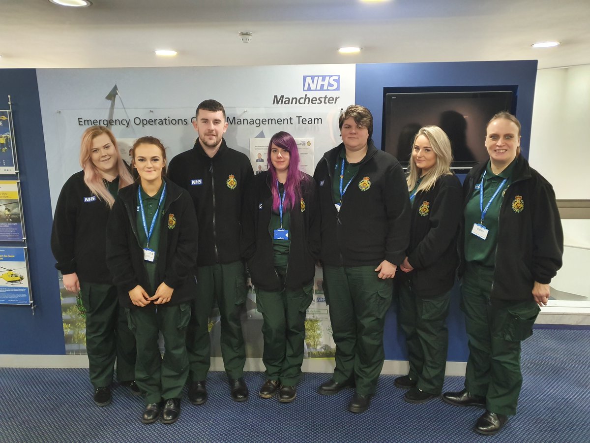 Today our National Apprenticeship Week celebrations are all about Emergency Medical Dispatchers. 🎉

In November we welcomed our first 8 EMD apprentices based at <a href="/NWAmb_GMControl/">Ambulance Control Gtr Manchester 🌈9️⃣9️⃣9️⃣ 📱📞</a> who are completing a 15 apprenticeship to receive a nationally recognised qualification.

#NAW2020