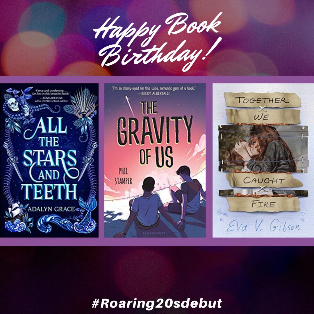 Happy Book Birthday to @EvaVBGibson, @stampepk and @AdalynGrace_!!!
#roaring20sdebut