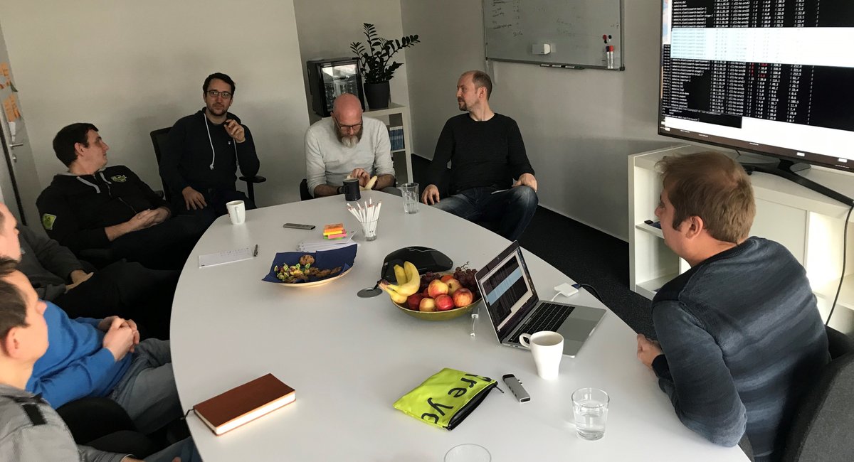 marmalade_web's tweet photo. Unsere Backendler befinden sich heute mit @Scalecommerce im Workshop und beschäftigen sich mit Bot Blocking, DDoS Attacken und Server-Infrastrukturen. Vielen Dank für euer Partnerprogramm, #scalecommerce! #ecommerce #marmalade https://t.co/35cGqETiay