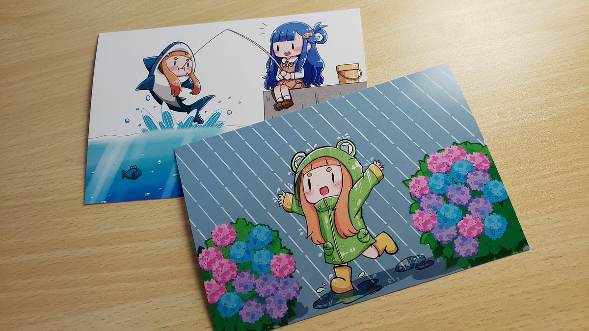 2月の歌姫に持ってく仁奈ちゃんポストカード届いたァァァあああ!!!!!!!!? 