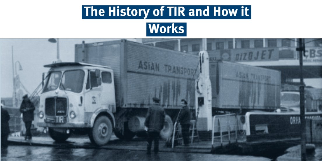 How TIR Works bit.ly/2RRkXzp #transit #freight #transport #loadcontrol #loadsecuring