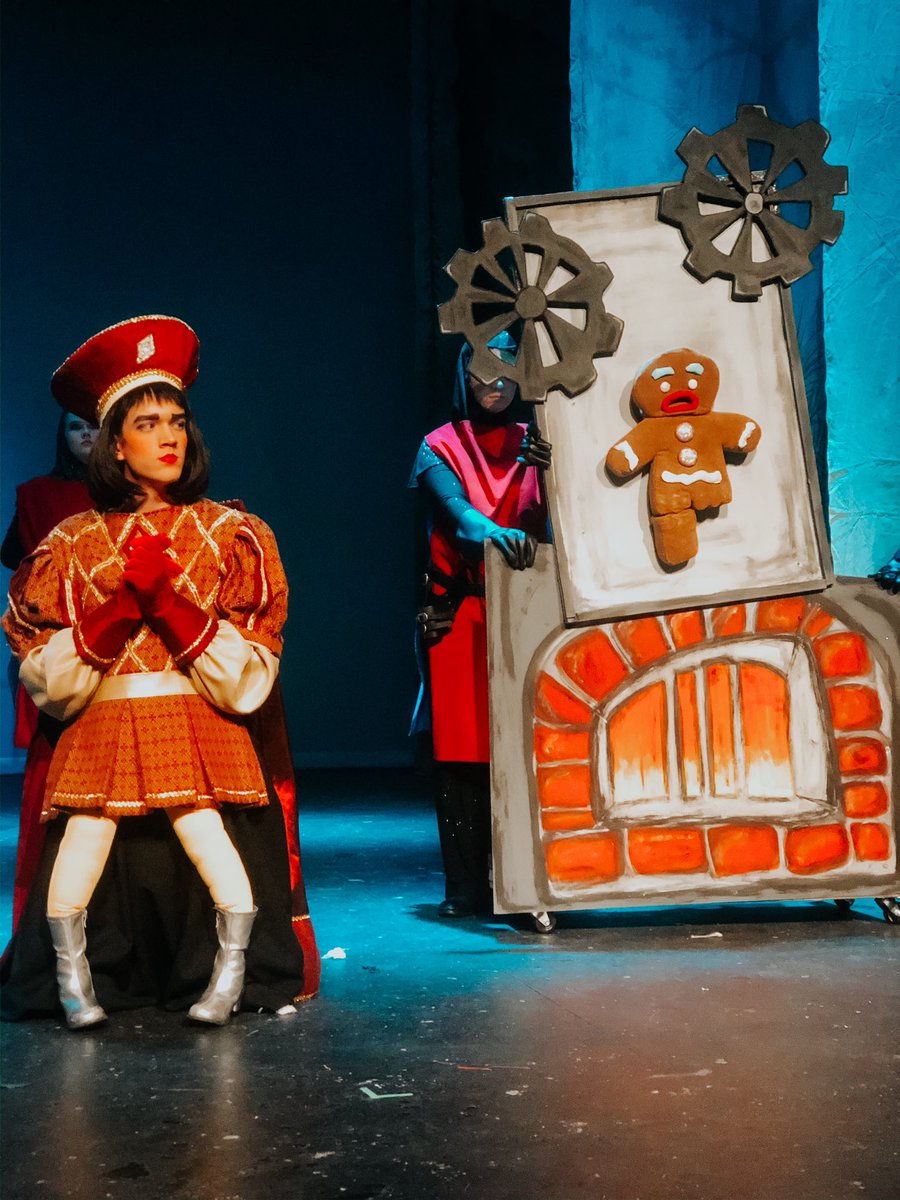 lostboy2015's tweet photo. Looks like Lord Farquaad is up to old tricks again. Hope you’ll join TATC with the GREATEST FAIRYTALE NEVER TOLD!  It’s an OGRE of a musical!  See SHREK this weekend. For more info, visit https://t.co/Ikr8ZTUkj5 @theatreattc @TimE_Baxter @TheColonyHS https://t.co/hI4t7kSYPN