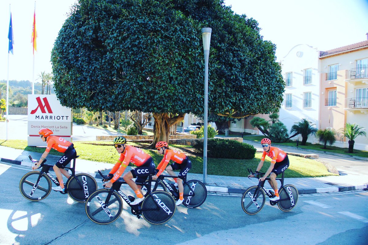 Ultimo día del training camp de enero para el @CCCProTeam antes de participar en la <a href="/VueltaCV/">Volta a la Comunitat Valenciana - VCV</a> 

Last day of january training camp for the @CCCProTeam before participating in <a href="/VueltaCV/">Volta a la Comunitat Valenciana - VCV</a> 

All the best for 2020 season!
#cyclingdenia #lasellasports #deniamarriott #costablanca