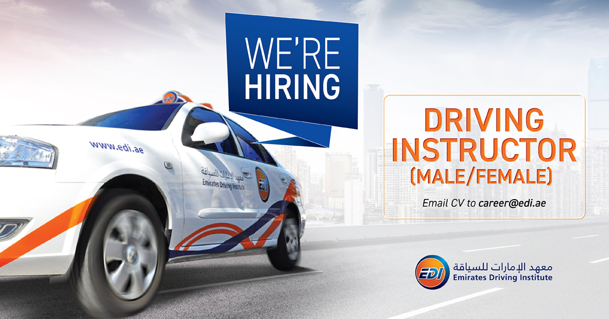 EmiratesDriving's tweet photo. We are #HiringNow! Share your CV to if you hold
valid UAE car driving license (3 years min.), between 25 - 40 years, Mandatory English communication skills, High school graduate and speaking Arabic, Tagalog or Malayalam #emiratesdriving https://t.co/WTlg5iecXV