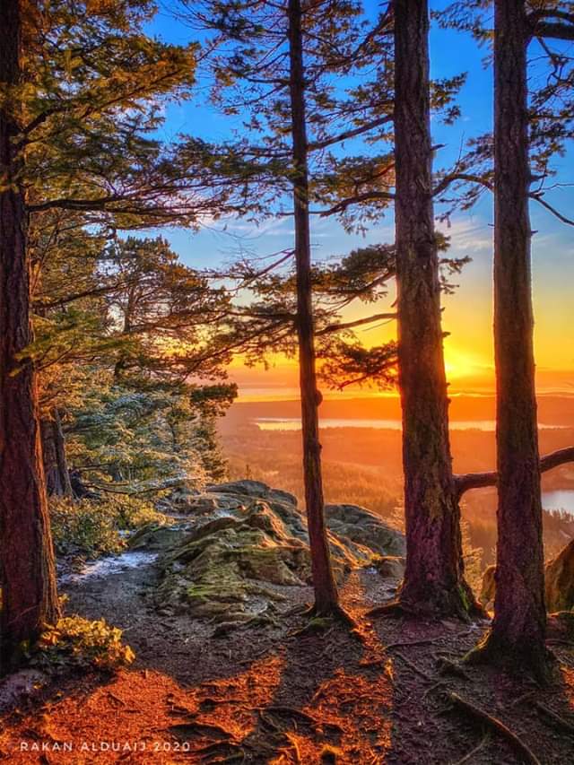 Sunrise from Mt. Erie