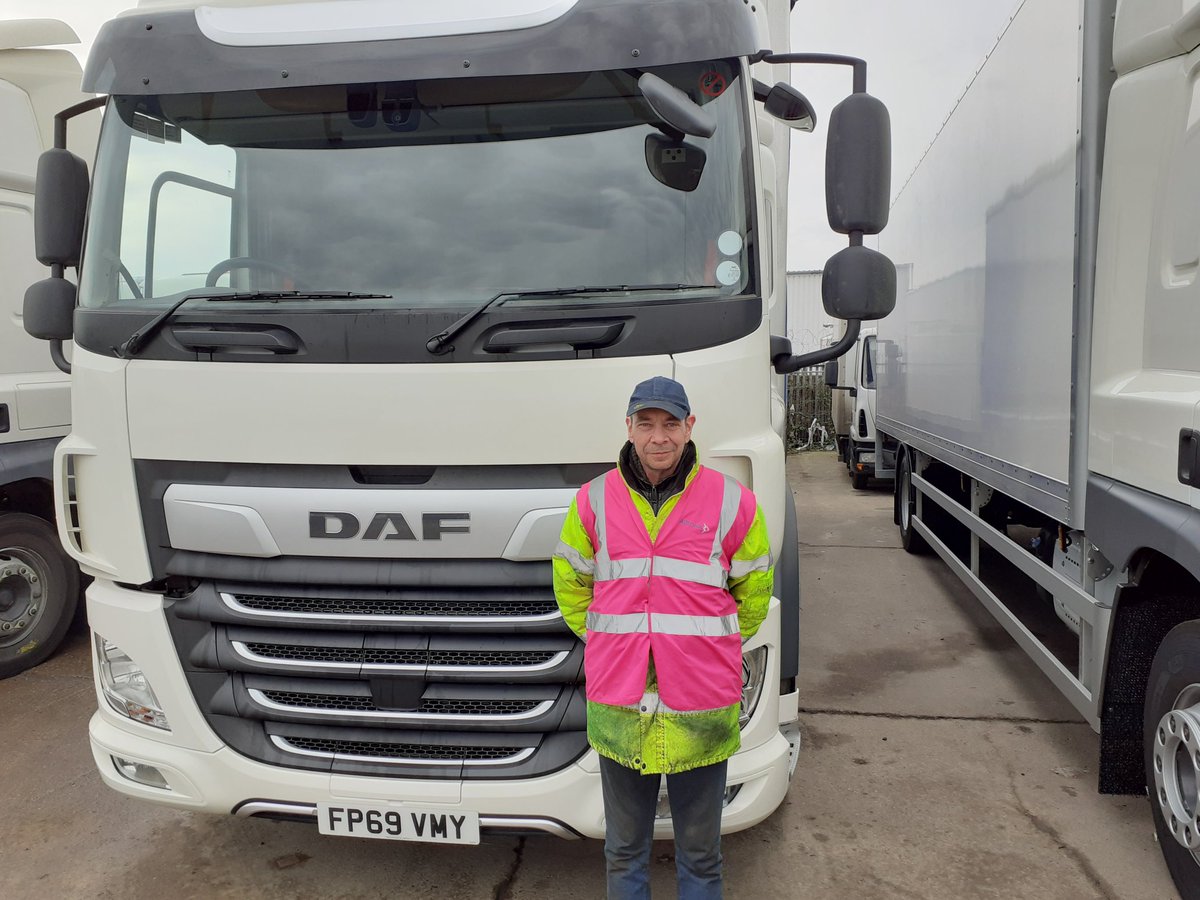 LeicsCares's tweet photo. Great to see another one of our Wire participants successfully complete a 2 week work placement with @Alltruckplc. Well done Kevin!๐๐Next step is permanent employment ๐ค๐ผBig thanks to Alltruck for their support. #WireProject #Employment #TogetherWeCan https://t.co/GNjV3WbxR4