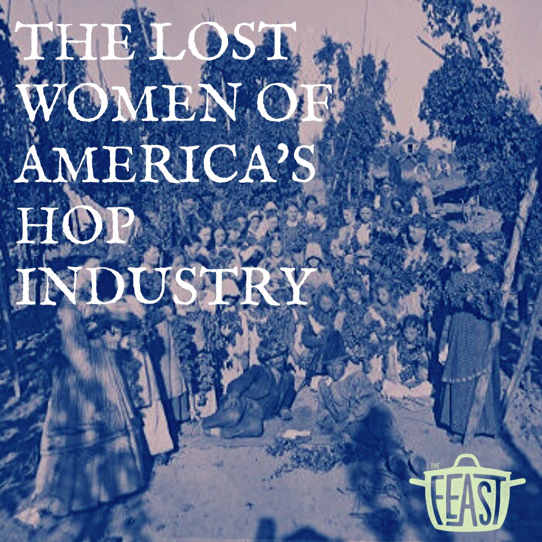 Our new episode explores the forgotten women that helped shape America’s beer industry. Featuring the incredible <a href="/ediblememory/">Jj</a>, we chat about the 19th-century women who harvested the hops that made America's beer. 
🎧apple.co/2RZqkN8