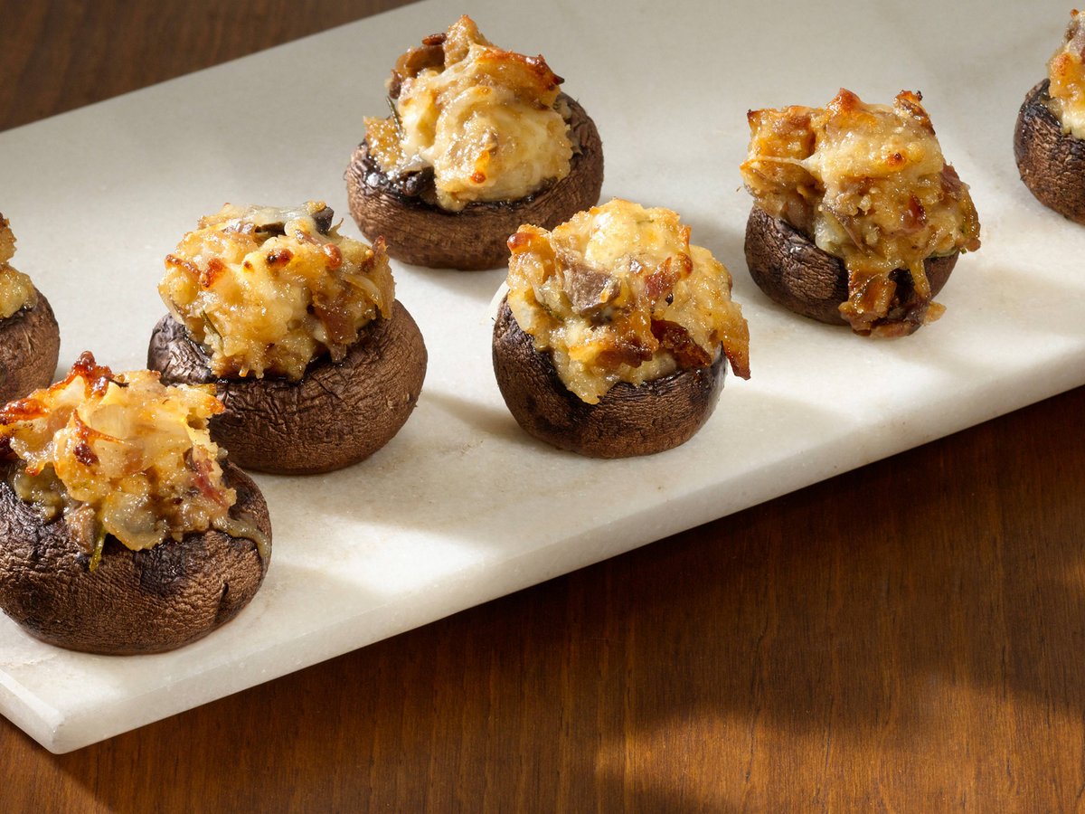 shopperapp's tweet photo. A day to gorge on this delightful delicacy: https://t.co/eYrr0ujwMJ #StuffedMushroomDay #recipe #yummy #tapas #appetizer #dinner #party #celebration #holidays #snack #treat https://t.co/849jocfbF6