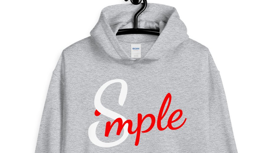 Simple Unisex Hoodie by ThaFireInside
