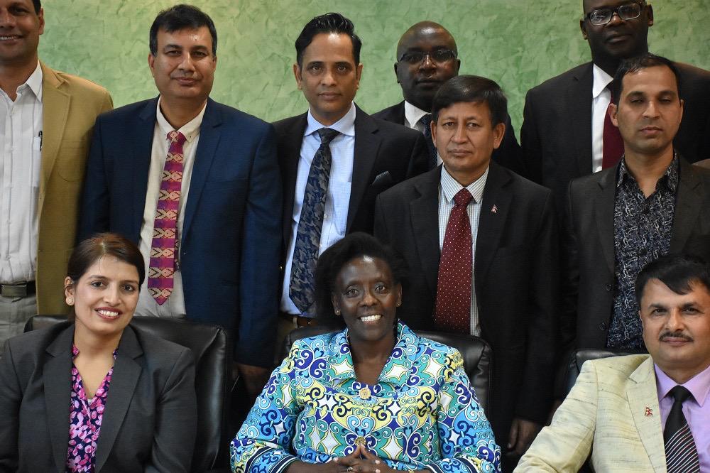 CRAKenya's tweet photo. Peer to peer learning enables the exchange of international experiences and best practices. It was a wonderful opportunity to meet with the delegation from Nepal led by Krishna Prasad Devkota, office of the prime minister and council of ministers @scheafferoo @WorldBankKenya https://t.co/r1bCGOZGkf
