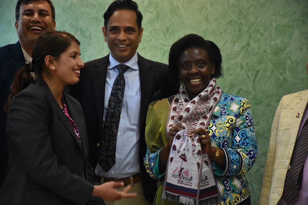 CRAKenya's tweet photo. Peer to peer learning enables the exchange of international experiences and best practices. It was a wonderful opportunity to meet with the delegation from Nepal led by Krishna Prasad Devkota, office of the prime minister and council of ministers @scheafferoo @WorldBankKenya https://t.co/r1bCGOZGkf