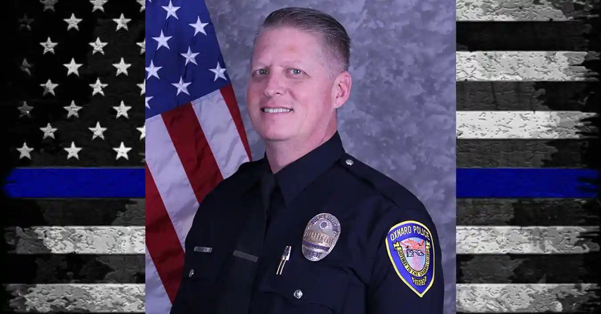 Oxnard Police Officer Nathan Martin served his department for 20 years.