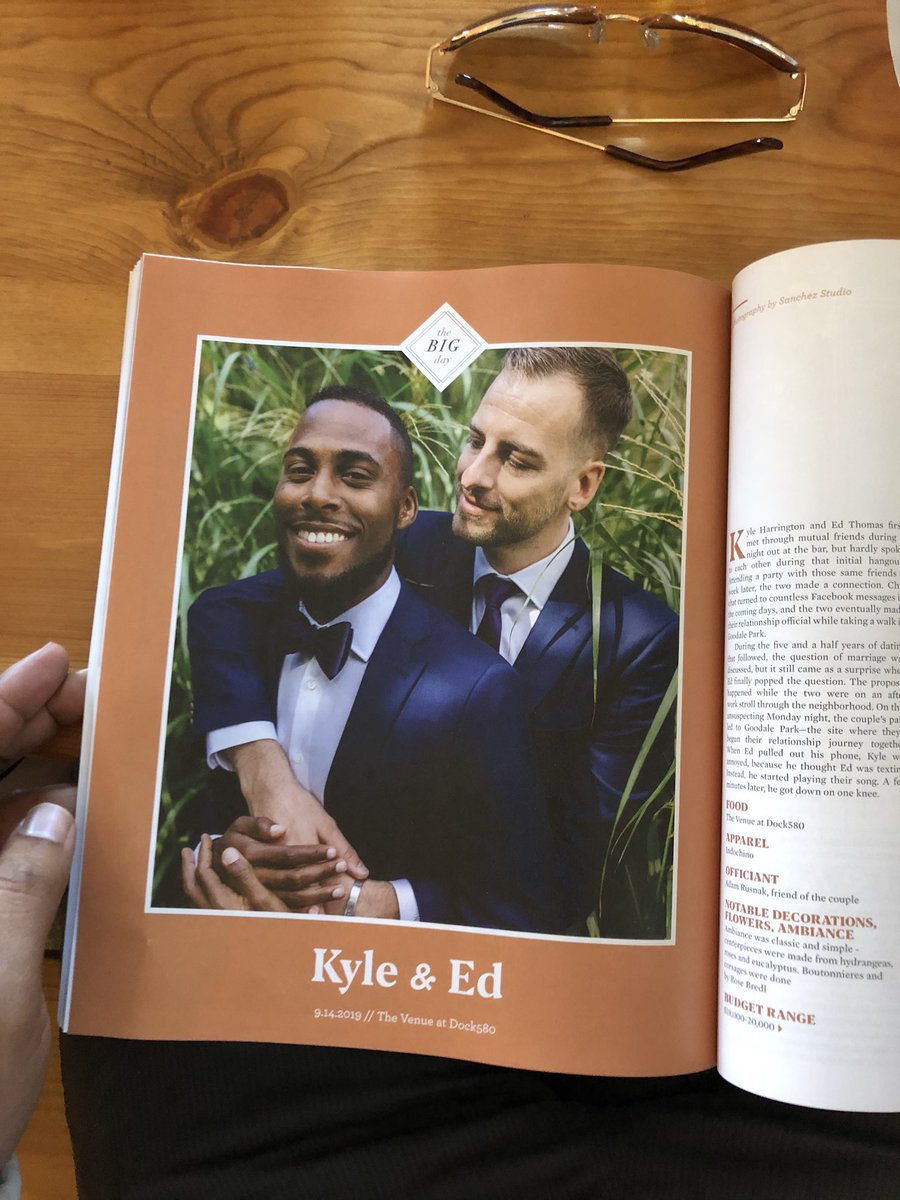 ologie's tweet photo. We love LOVE! Congrats to #Ologist Kyle Harrington on his feature with his husband Ed in the current issue of @614Magazine! #MoreLove https://t.co/EbfvHdkuhW