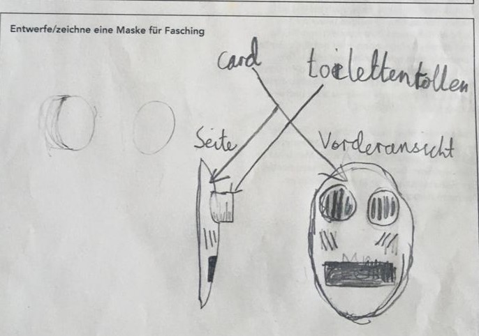 SaturdayUk's tweet image. In preparation for #Fasching (#carnival), pupils of the German Saturday school in Hackney are designing face masks. Some are going to be scary, others less so. We&apos;ll have a big parade at the end of February. #communitylanguages #supplementaryschool