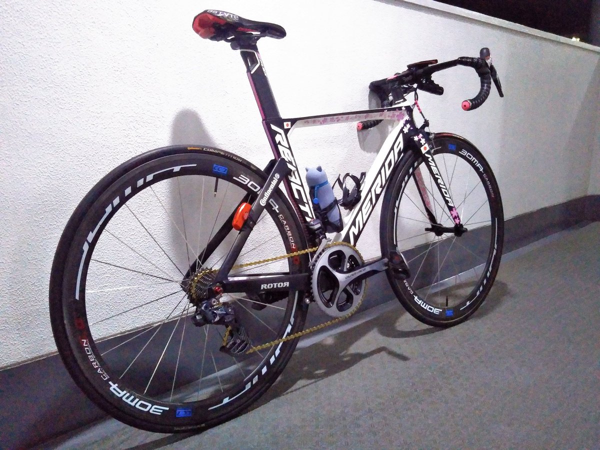 GRYaris_Fumi's tweet photo. BOMA　TH-11cc　納輪しました！！
初チューブラーです！
リアクトもこれで理想の形になりました！
最高にかっこいい笑！

#納輪
#祝ってください 笑 https://t.co/xDH5aQmQyN