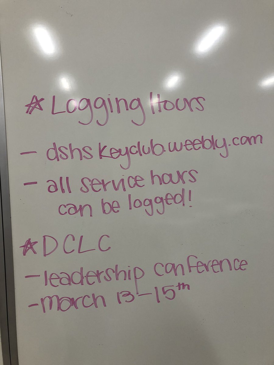 DshsKey's tweet image. Meeting recap!