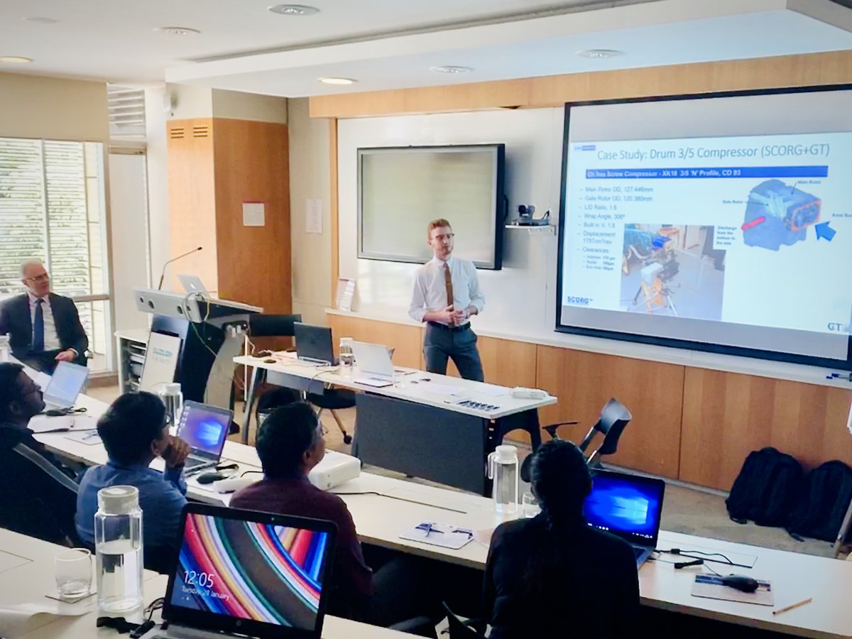 PDMAnalysis's tweet image. At the #GTConference2020 - the largest system simulation event held in India last week. 

We released SCORG version 5.7.3 which contains the latest developments of #SCORG and #GTSUITE integration for fast and effective modelling solution of screw machines.