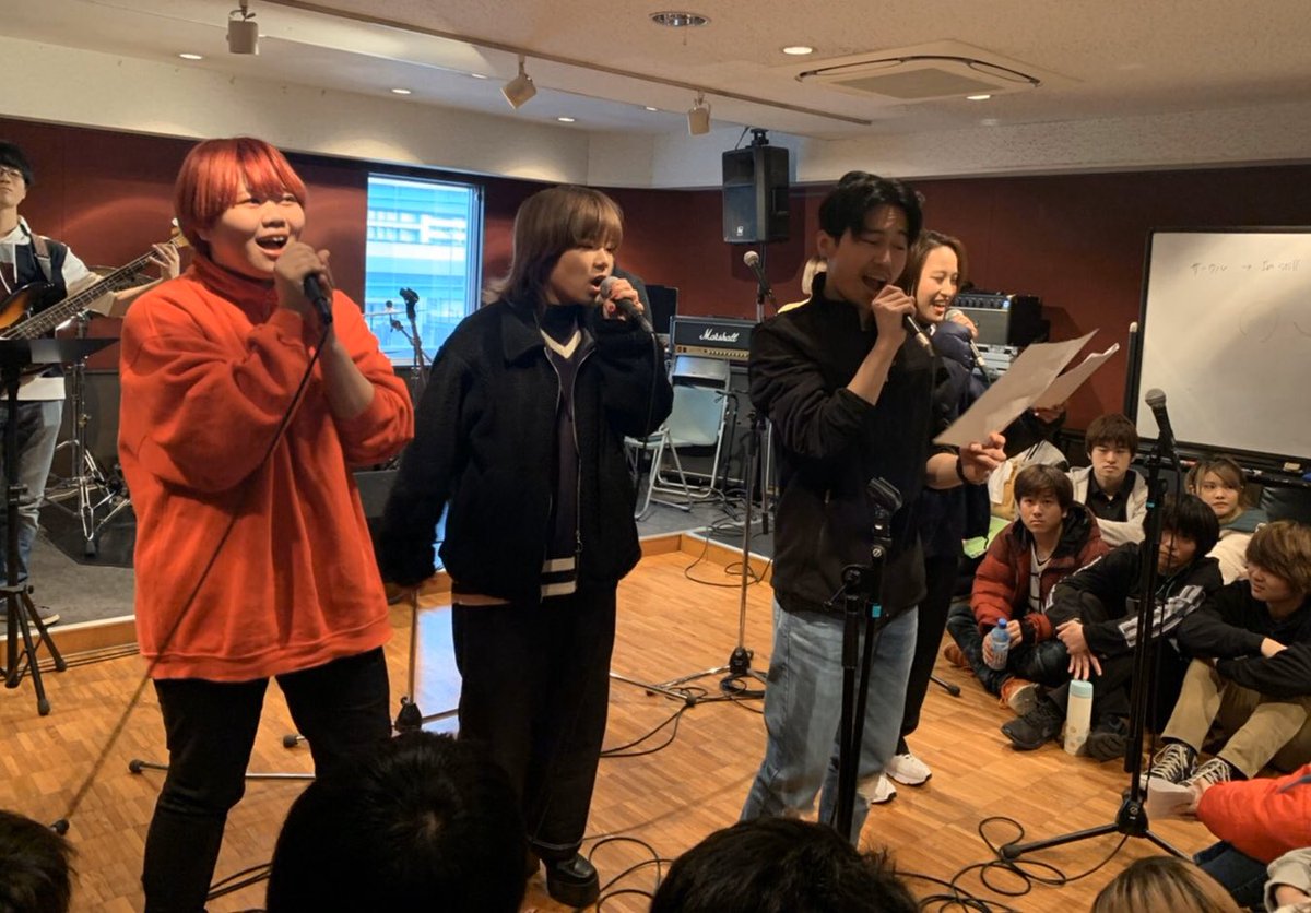 WeareFSM2020's tweet photo. 2月22日 (土) Zepp FUKUOKAで行われる
SCREEN MUSICの練習風景です🎬
本番に向け出演者、スタッフ一同
日々練習を頑張っています！

迫力満点のステージを
ぜひZepp FUKUOKAで体感してください！
皆様のお越しお待ちしております🔥✌🏼 https://t.co/q9K0cXc1mh