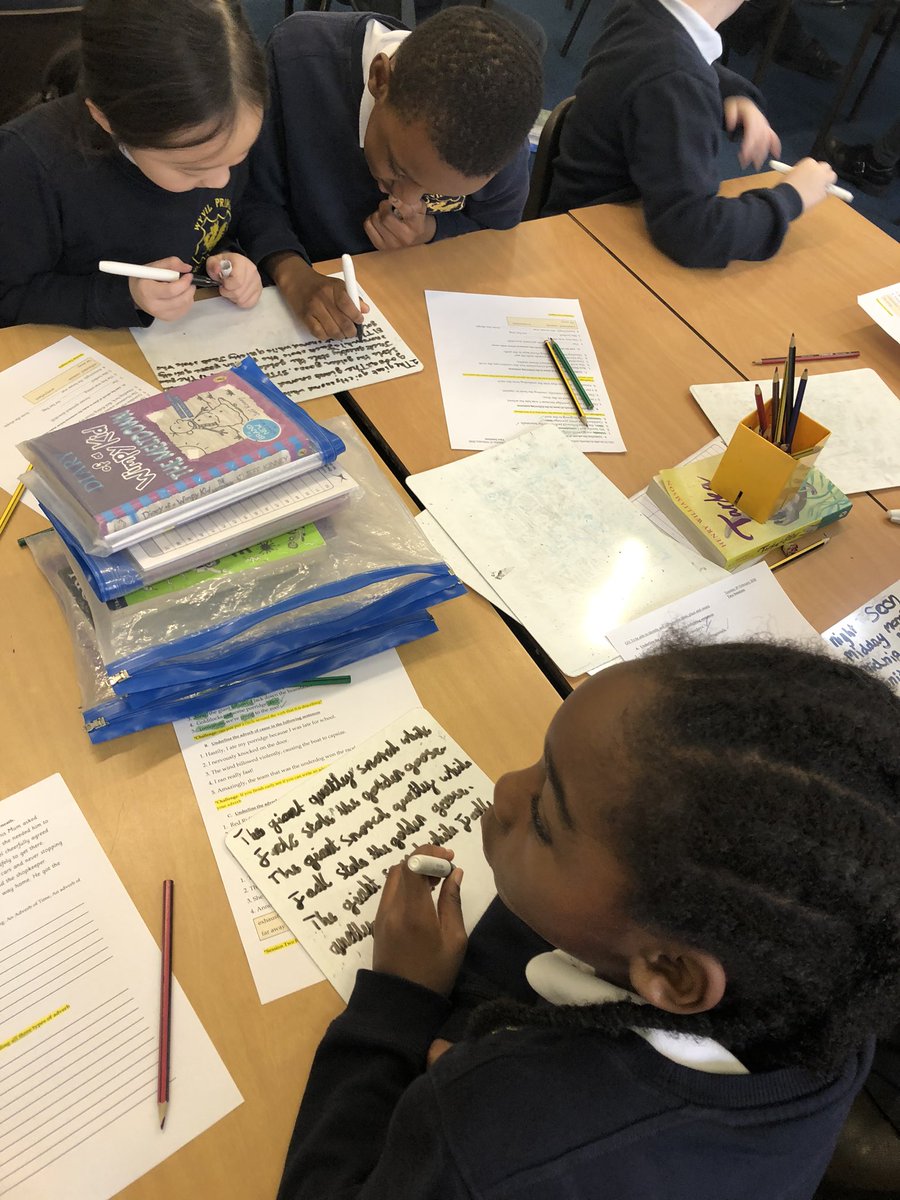 How many different ways can you use the adverb ‘quietly’? 4JM love a grammar challenge! <a href="/GrammarMasters8/">Grammar Masters</a> <a href="/Literacy_Trust/">National Literacy Trust</a> #EnglishAtWyvil