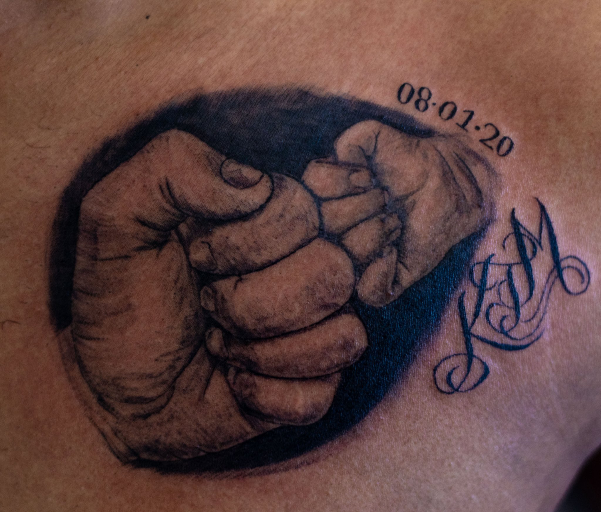 Father and Son Fist Bump Tattoo  By Tribal Tattoos  Facebook